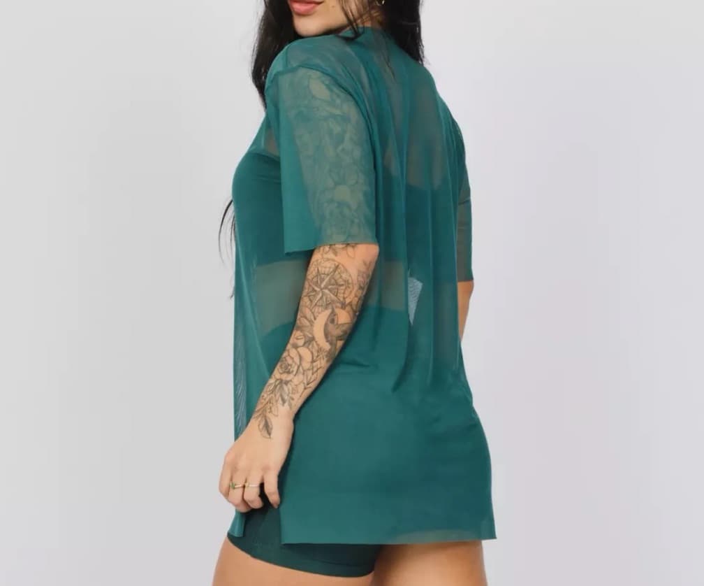 Blusa Tela Esmeralda